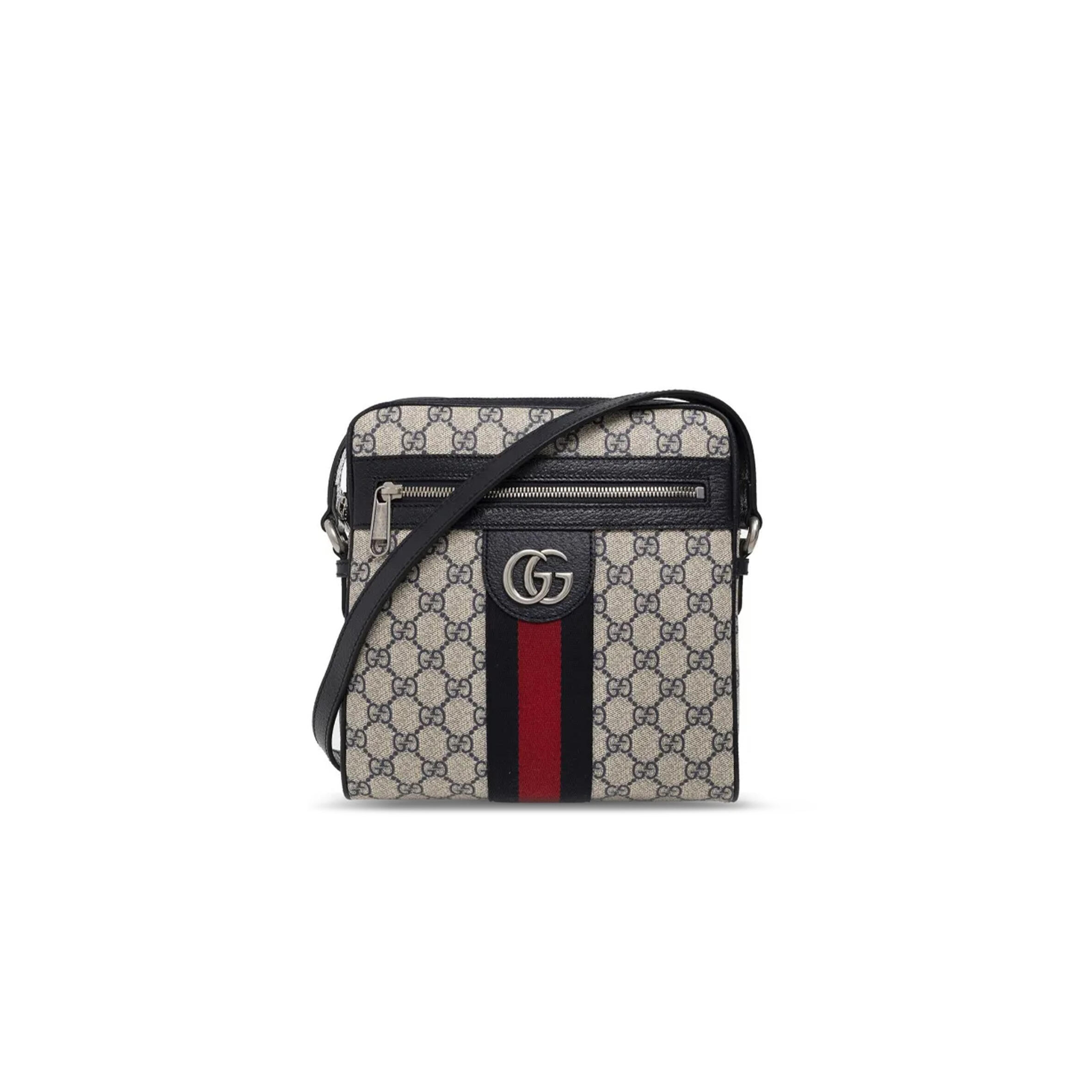 GUCCI OPHIDIA GG SMALL MESSENGER BAG 547926 (24*23*6cm)
